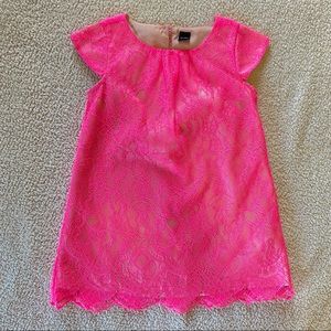 Baby Gap Hot Pink Lace Dress, 2